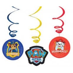 colgantes patrulla canina 6 uds 9903833 13051864262