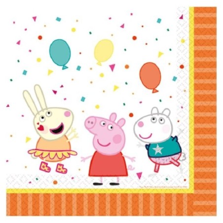 servilletas cumpleanos peppa pig 20 uds 33 cm 9906331 194099000789