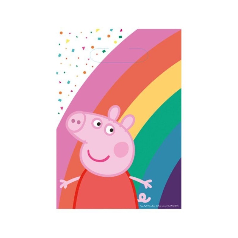 Bolsas chuches o juguetes Peppa Pig 8 uds