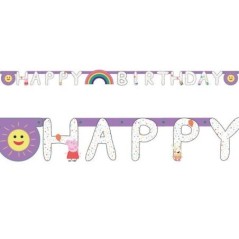 banderin peppa pig cumpleanos 210 cm 9906336 194099000833
