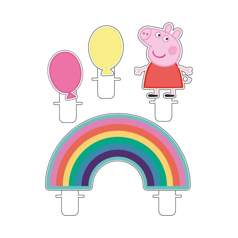 Velas Peppa Pig 4 unidades