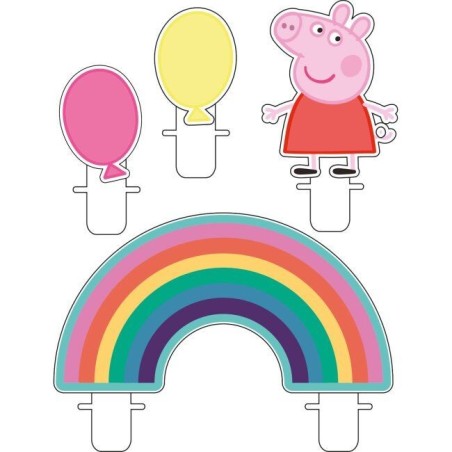 velas peppa pig 4 unidades 9906339 194099000864