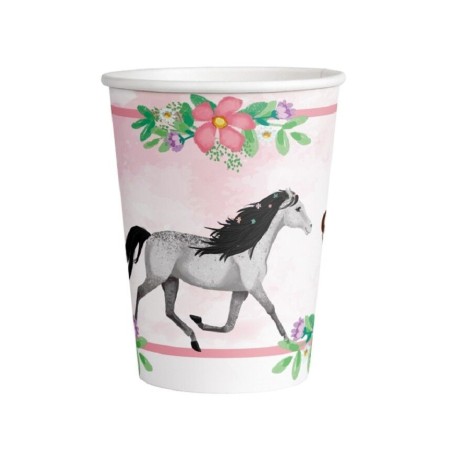vasos cumplenos caballos 8 uds 9909875 66 194099085847