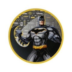platos batman cumpleanos 8 uds de 23 cm 9915090 194099100090