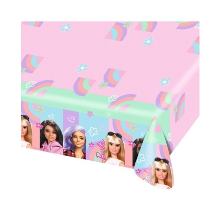 mantel barbie cumpleanos 120x180 papel 9915480 194099107709