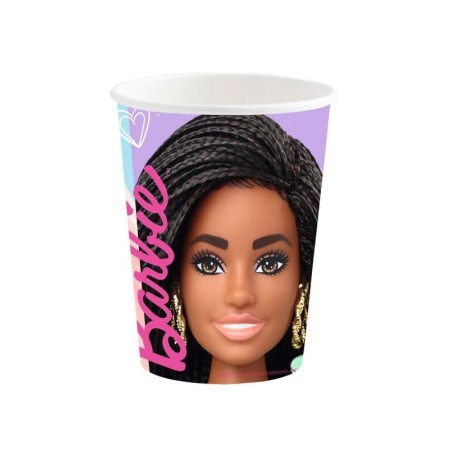 vasos cumpleanos barbie 8 uds 9915481 66 194099137805