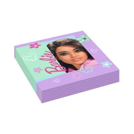 servilletas barbie cumpleanos 16 uds 33 cm 9915483 194099107730