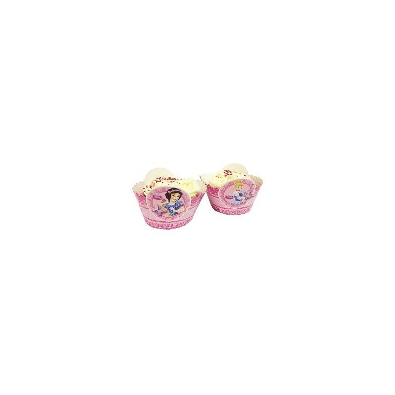 Moldes para cupcake de princesas disney 8 uds