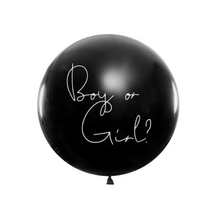 globo negro revelador de genero nino o nina 1 metro BG36 2 D 5902230790872