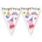 Banderin Peppa Pig triangular 3 metros