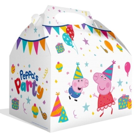 caja chuches detalles peppa pig 26x16x11 cm unidad BS10040 8435743000390