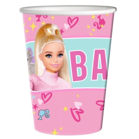 vasos barbie para cumplenaos 8 uds BS10267 8435743002448