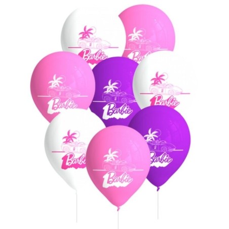 globos barbie latex 8 uds BS10281 8435743002585