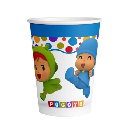 vasos pocoyo cumpleanos 8 uds BS10443 8435743004206