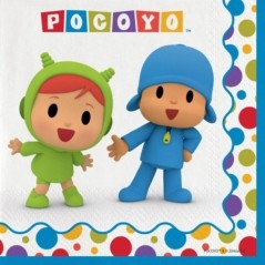 servilletas pocoyo cumpleanos 20 uds 33 cm BS10444 8435743004213
