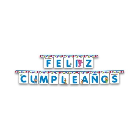 letrero feliz cumpleanos pocoyo 3 metros BS10447 8435743004244