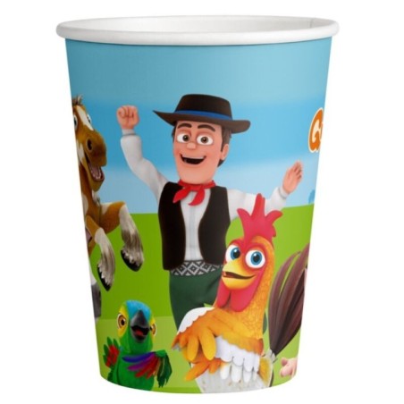 vasos la granja de zenon 8 uds BS10487 8435743004640