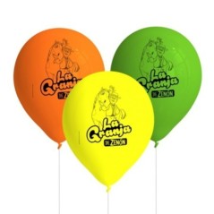 globos la granja de zenon 8 uds 23 cm latex BS10501 8435743004749