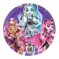 platos monster high 8 uds 18 cm BS10554 8435743005241