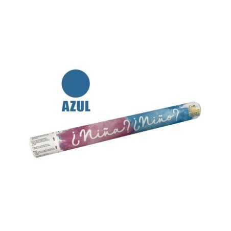 canon de confeti revelacion del sexo bebe 45 cm azul C2022 8435033820226