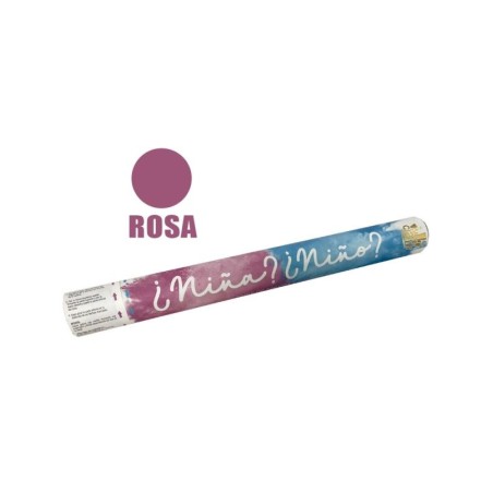 canon de confeti revelacion del sexo bebe 45 cm rosa C2023 8435033820233