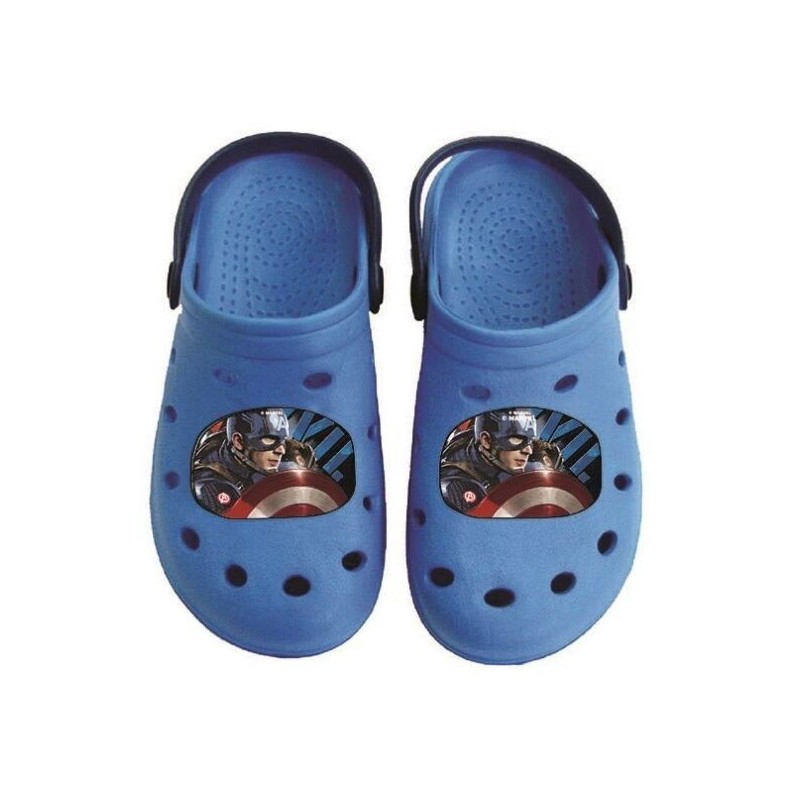 Zuecos Capitan America sandalias verano
