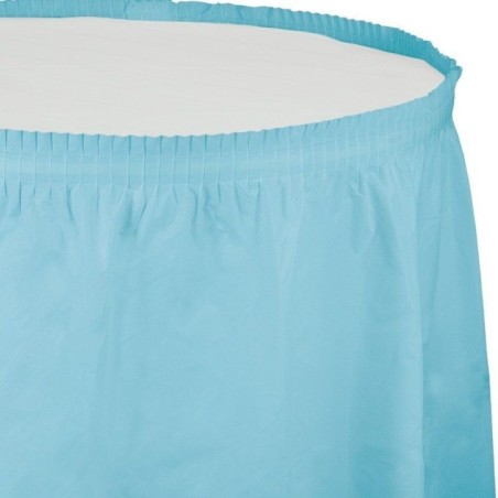 faldon de mesa azul pastel 426x74 cm CC010037 73525025988