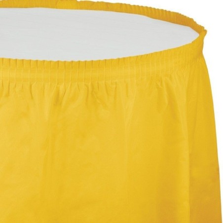 faldon de mesa amarillo 426x74 cm CC010041 73525026022