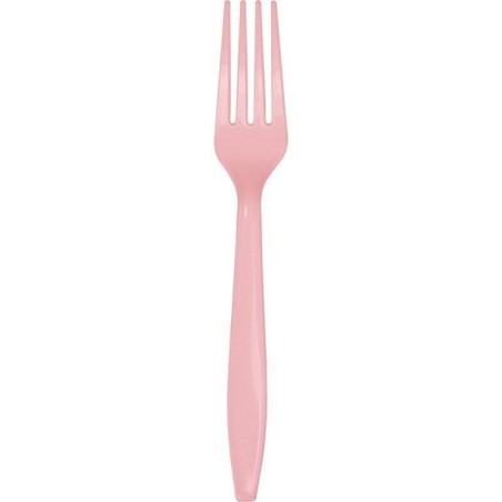 tenedores rosa pastel 24 uds CC010468 73525109084