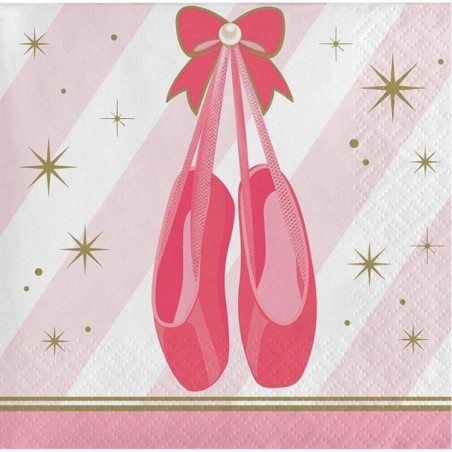 servilletas bailarina baile 16 uds de 25 cm CC322220 39938389451