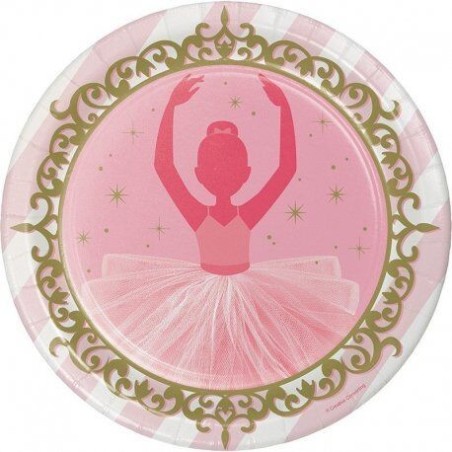 platos bailarina 8 uds 23 cm CC322224 39938389499