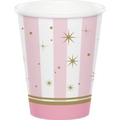 vasos bailarina 8 uds rosas y estrellas CC322227 39938389529