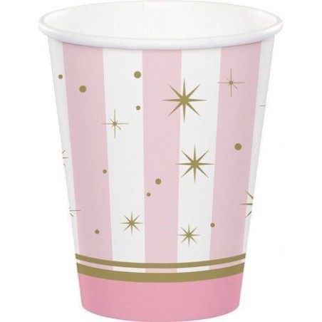 vasos bailarina 8 uds rosas y estrellas CC322227 39938389529