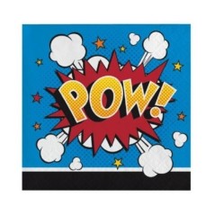 servilletas superheroes 16 uds superzings 25 cm CC324835 39938419486