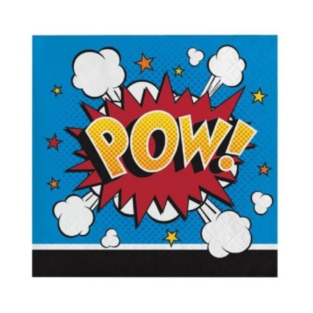 servilletas superheroes 16 uds superzings 25 cm CC324835 39938419486