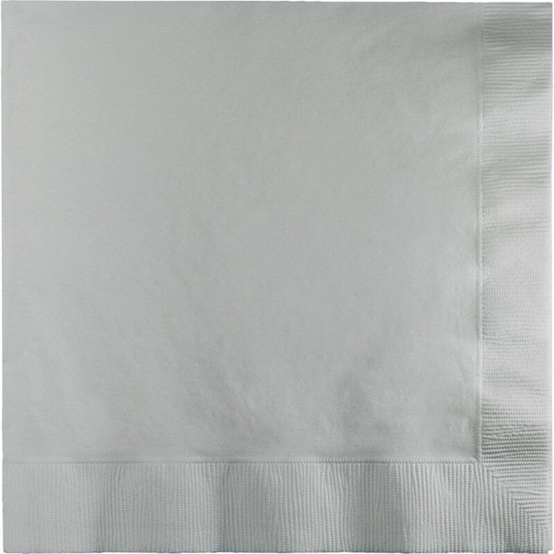 Servilletas Plata 20 uds de 33 cm