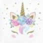 Servilletas Unicornio 25 cm 16 uds