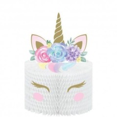 centro de mesa unicornio 19x30 cm CC344425 39938688479
