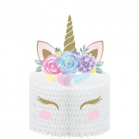 centro de mesa unicornio 19x30 cm CC344425 39938688479
