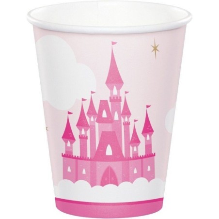 vasos castillo princesas 8 uds CC344446 39938688691