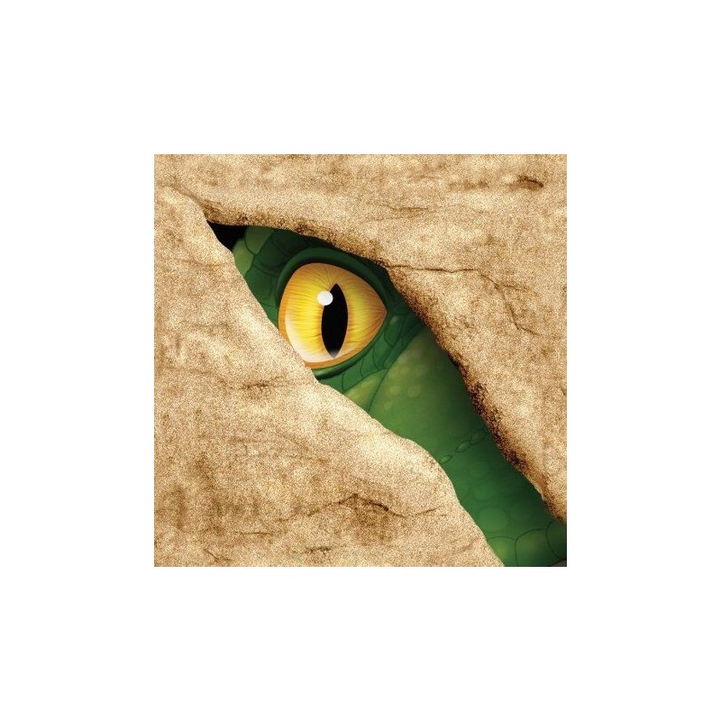 Servilletas dinosaurio T-Rex 16 uds 25 cm