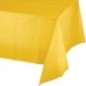 Mantel amarillo plastico 274x137 cm