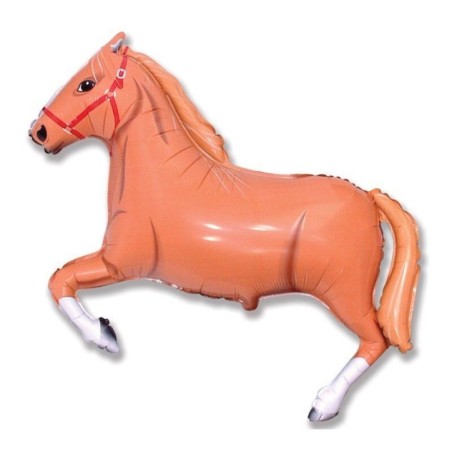 globo caballo marron para helio o aire 107x75 cm CF901625BW 0