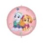 Globo Patrulla Canina rosa foil 45 cm