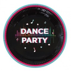 platos tik tok cumpleanos 8 uds 23 cm CV21001 8423138547162