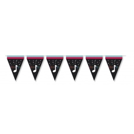 banderin triangular tik tok 3 metros fiesta CV21006 8423138547247