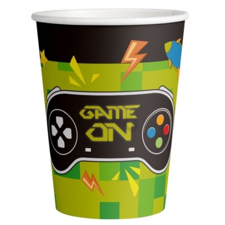 vasos gaming mando videojuego 8 uds CV21154 8433584587284