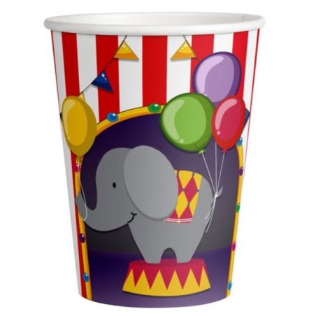 vasos circo 8 uds CV21241 8423138551060