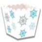 Cajita copos de nieve frozen 6x6 cm Unidad