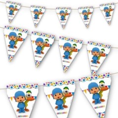 banderin pocoyo para cumpleanos 3 metros CV23509 8435708120132